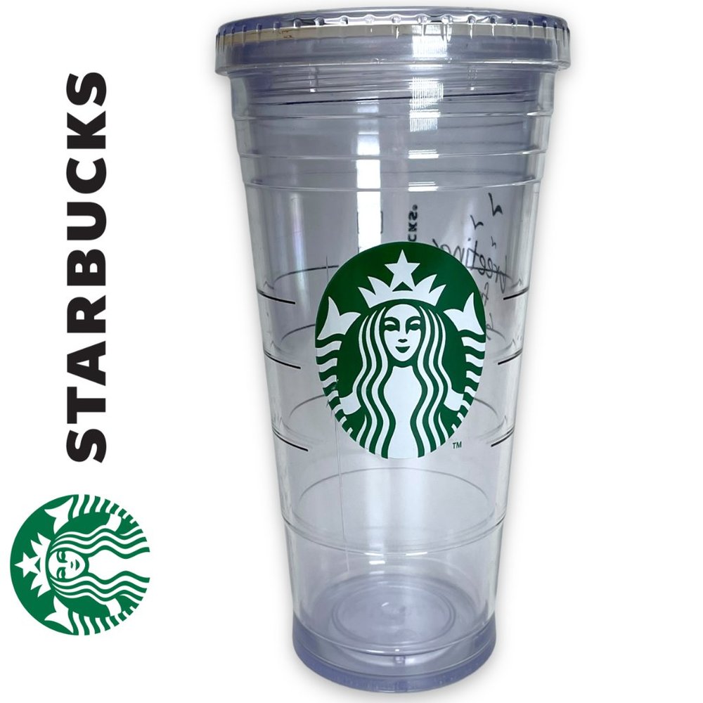 STARBUCKS *20oz GREETINGS FROM SUNNY FLORIDA TRAVEL SIREN TUMBLER COFFEE CUP LID